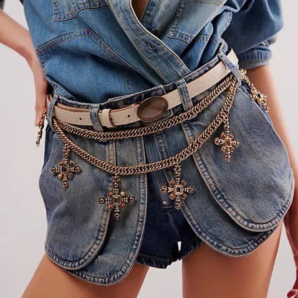 We The Free Prince Street Denim Short Size 26